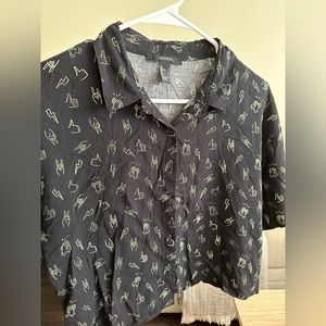 Forever 21 | ✌️ black blouse